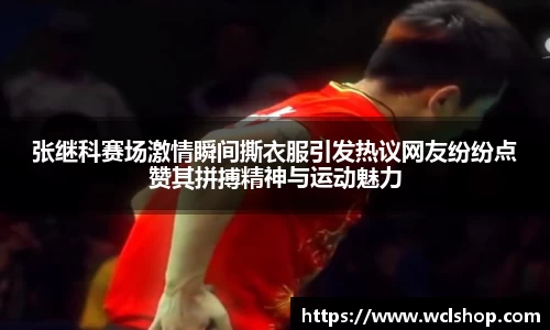 张继科赛场激情瞬间撕衣服引发热议网友纷纷点赞其拼搏精神与运动魅力